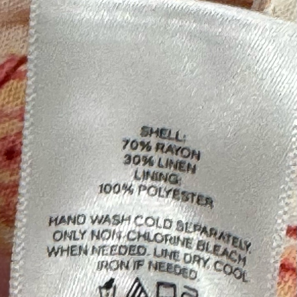 Express NWT Linen-Blend Printed Tiered Ruffle
Mini Skirt Size 12 - Picture 13 of 13